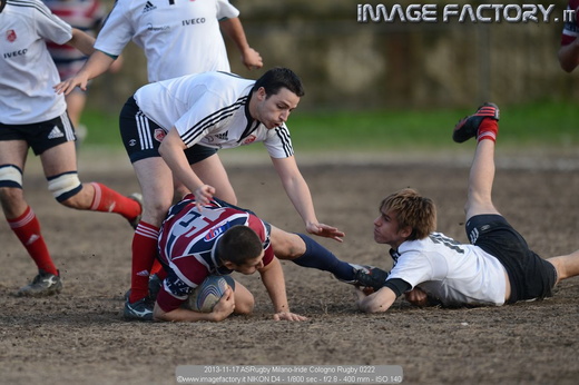 2013-11-17 ASRugby Milano-Iride Cologno Rugby 0222